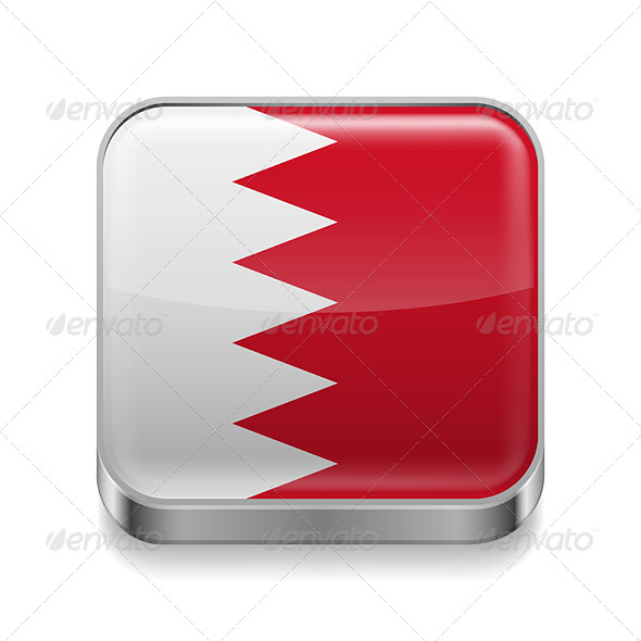 GraphicRiver Metal Icon of Bahrain 7503031 GraphicRiver Metal Icon of Bahrain 7503031