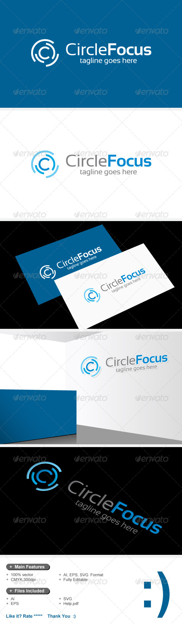 GraphicRiver Circle Focus & C Logo Template 7504088 GraphicRiver Circle Focus & C Logo Template 7504088