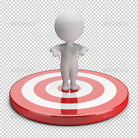 GraphicRiver 3D Small People Goal 7513654 GraphicRiver 3D Small People Goal 7513654