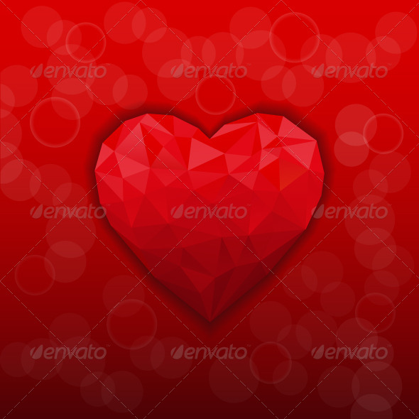 GraphicRiver Heart Background 7513833 GraphicRiver Heart Background 7513833