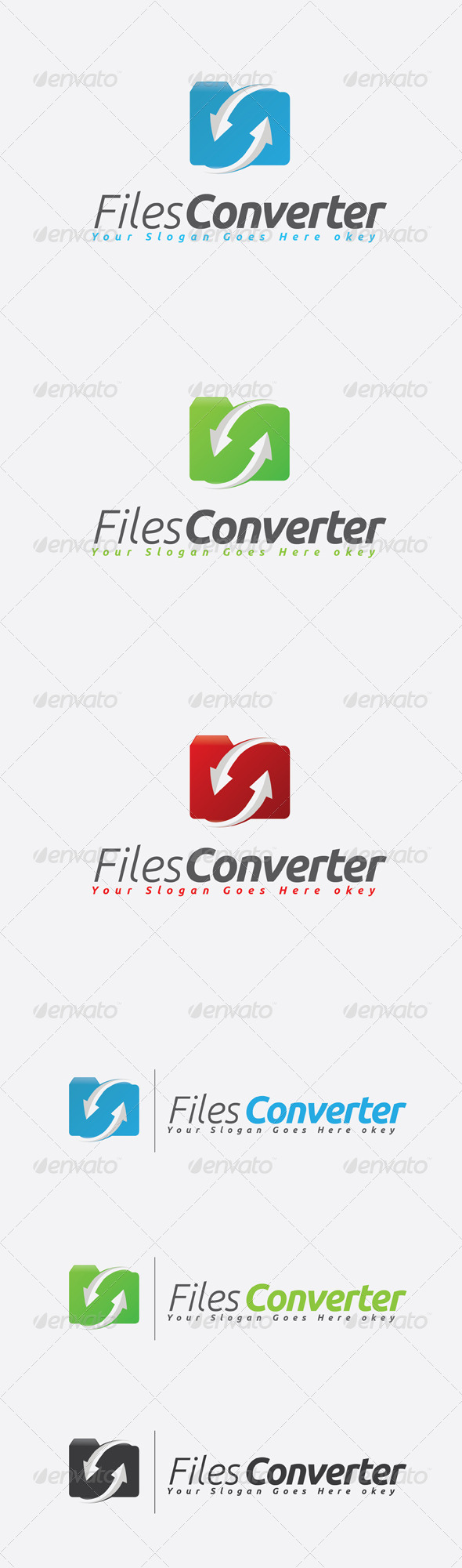 GraphicRiver Files Converter Logo 7514048 GraphicRiver Files Converter Logo 7514048