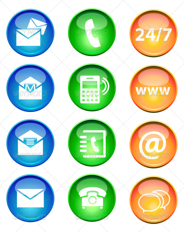 GraphicRiver Icon Set for Contact and Support 7516574 GraphicRiver Icon Set for Contact and Support 7516574