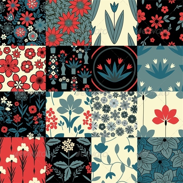 GraphicRiver Patterns Set 7516660 GraphicRiver Patterns Set 7516660