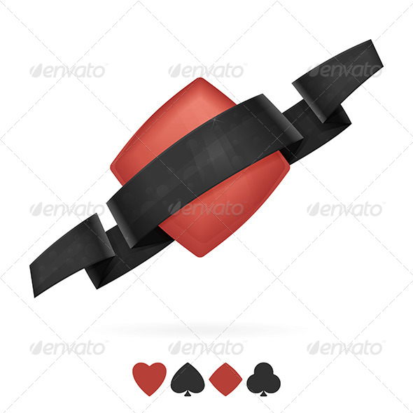 GraphicRiver Diamonds Playing Suit With Belt 7518896 GraphicRiver Diamonds Playing Suit With Belt 7518896