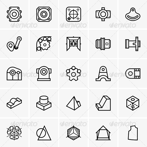 GraphicRiver Engineering Icons 7519842 GraphicRiver Engineering Icons 7519842