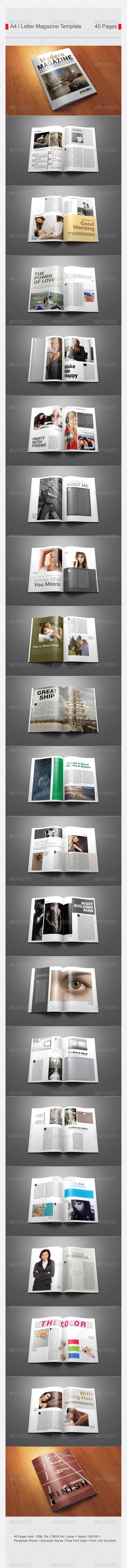 GraphicRiver SImple Magazine 7519859 GraphicRiver SImple Magazine 7519859