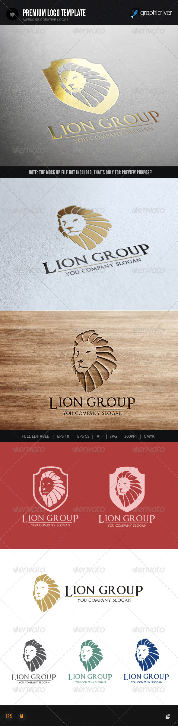 Lion Group (Crests)