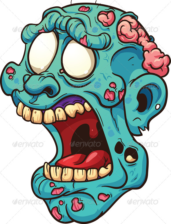 GraphicRiver Zombie Head 7532187 GraphicRiver Zombie Head 7532187