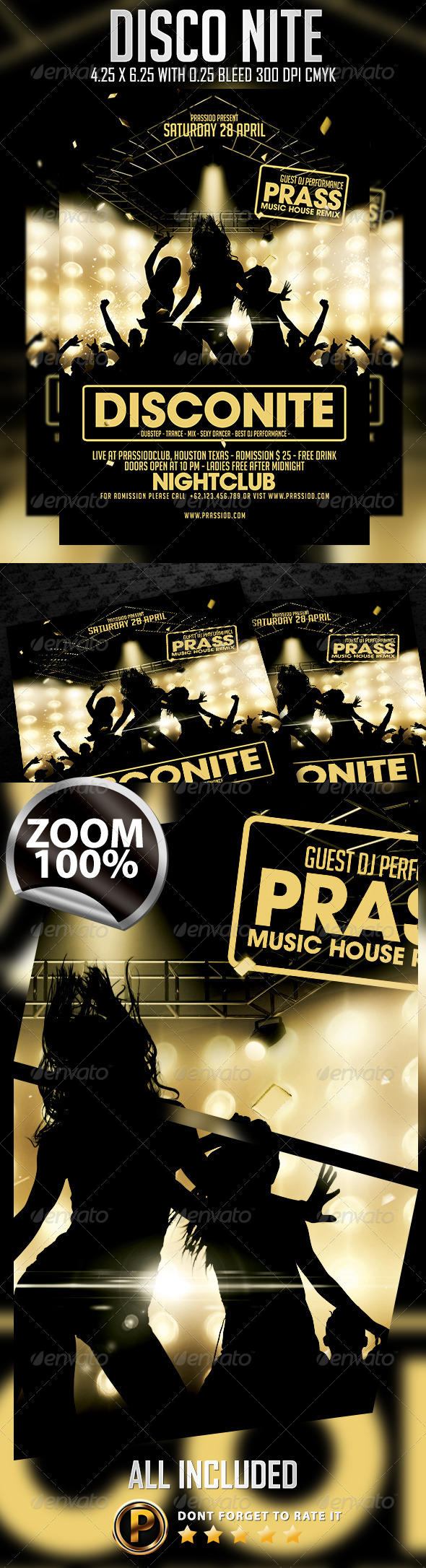 GraphicRiver Disco Nite Flyer Template 7533091 GraphicRiver Disco Nite Flyer Template 7533091