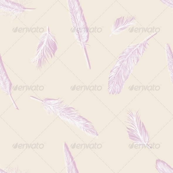 GraphicRiver Vector Seamless Pattern of Plumage 7538815 GraphicRiver Vector Seamless Pattern of Plumage 7538815