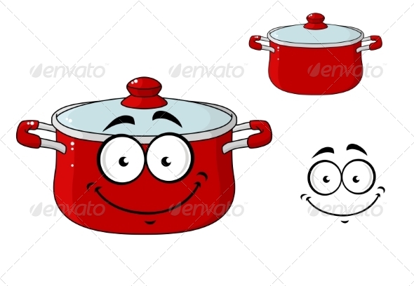 GraphicRiver Saucepan Cartoon 7546811 GraphicRiver Saucepan Cartoon 7546811