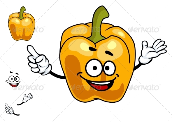 GraphicRiver Pepper Cartoon 7546887 GraphicRiver Pepper Cartoon 7546887
