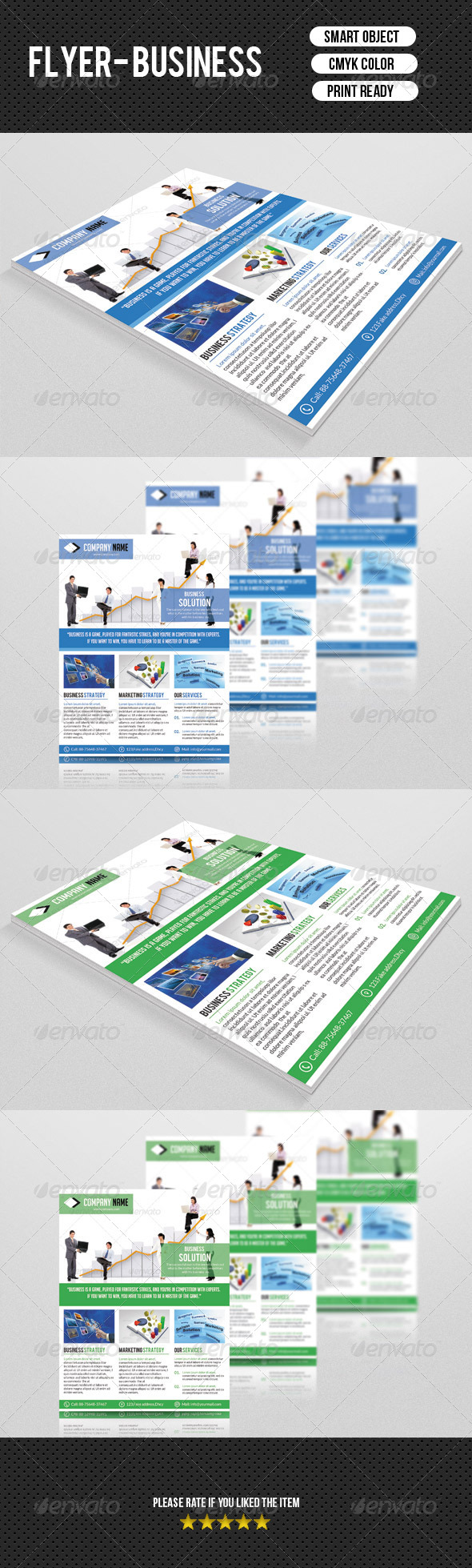 GraphicRiver Business Flyer Template 7547947 GraphicRiver Business Flyer Template 7547947