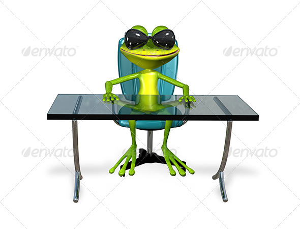 GraphicRiver Frog at the Table 7548516 GraphicRiver Frog at the Table 7548516