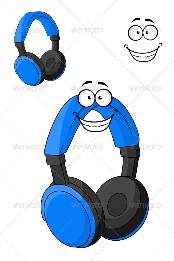 GraphicRiver Set of Headphones or Earphones 7549639 GraphicRiver Set of Headphones or Earphones 7549639