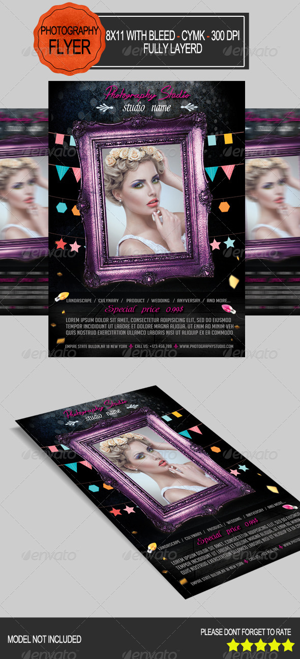GraphicRiver Photography Studio Flyer 7554042 GraphicRiver Photography Studio Flyer 7554042