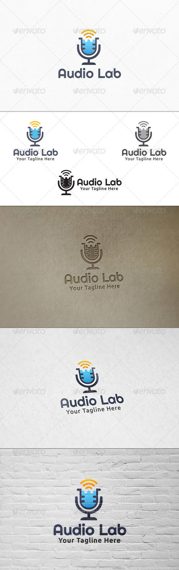 GraphicRiver Audio Lab Logo Template 7555201 GraphicRiver Audio Lab Logo Template 7555201