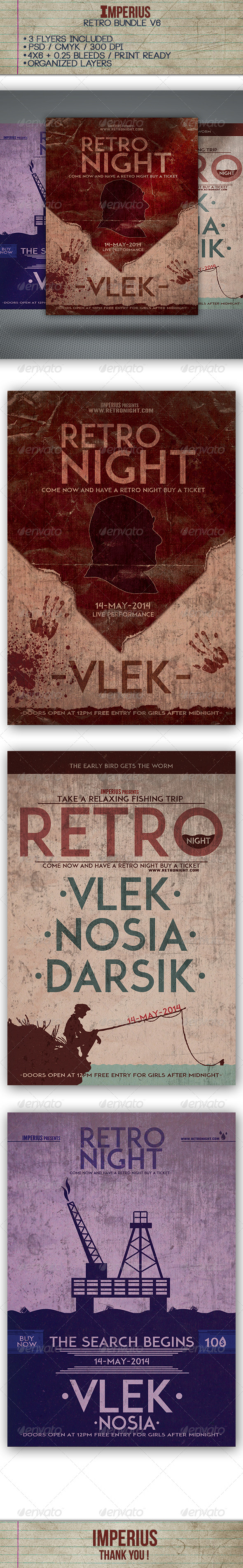 GraphicRiver Retro Bundle V6 7561597 GraphicRiver Retro Bundle V6 7561597
