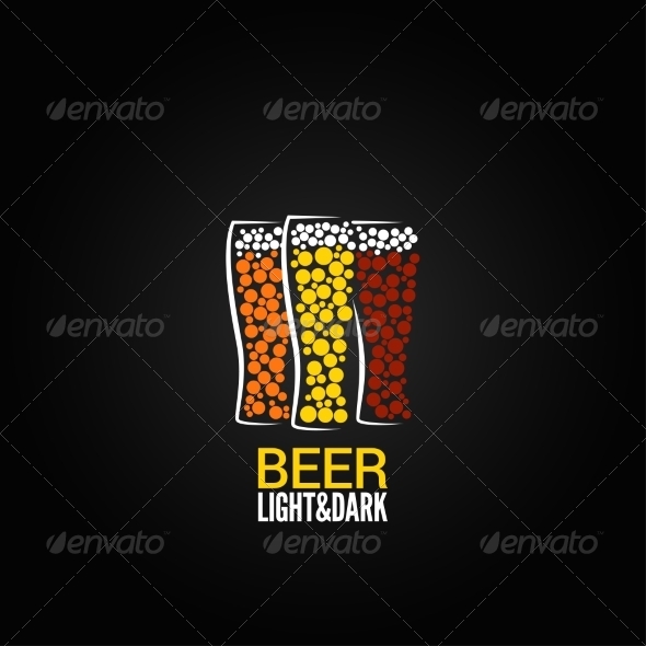 GraphicRiver Beer Glass Label Design Background 7568288 GraphicRiver Beer Glass Label Design Background 7568288