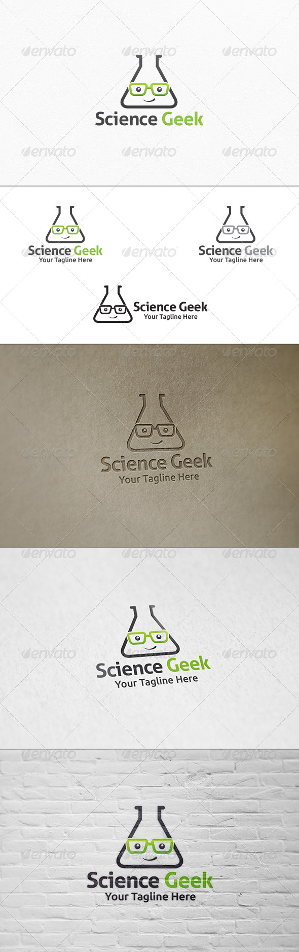 GraphicRiver Science Geek Logo Template 7571016 GraphicRiver Science Geek Logo Template 7571016