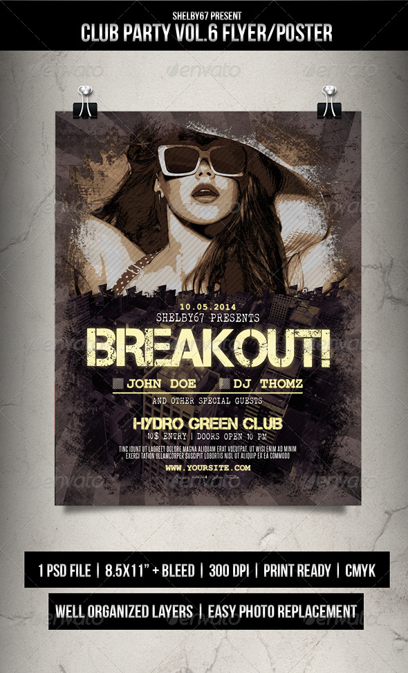 GraphicRiver Club Party Flyer Poster Vol.6 7571261 GraphicRiver Club Party Flyer Poster Vol.6 7571261