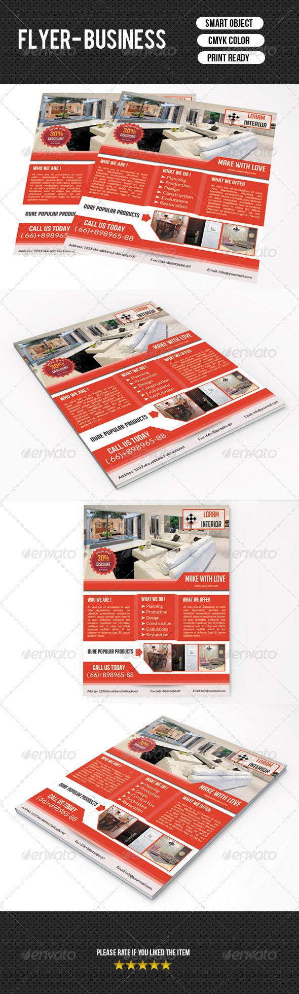 Interior Flyer Template (Corporate)