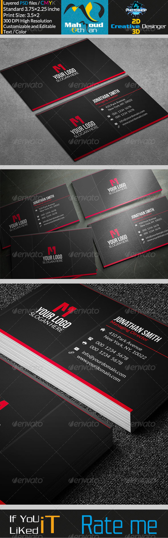 GraphicRiver Corportae Business Card V20 7579853 GraphicRiver Corportae Business Card V20 7579853