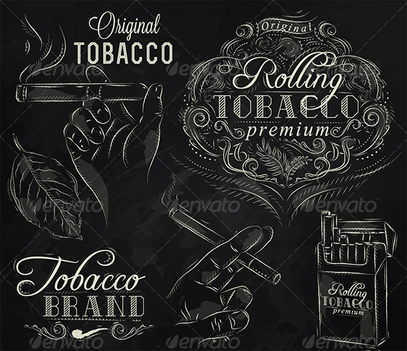 GraphicRiver Collection on Tobacco and Smoking 7580852 GraphicRiver Collection on Tobacco and Smoking 7580852