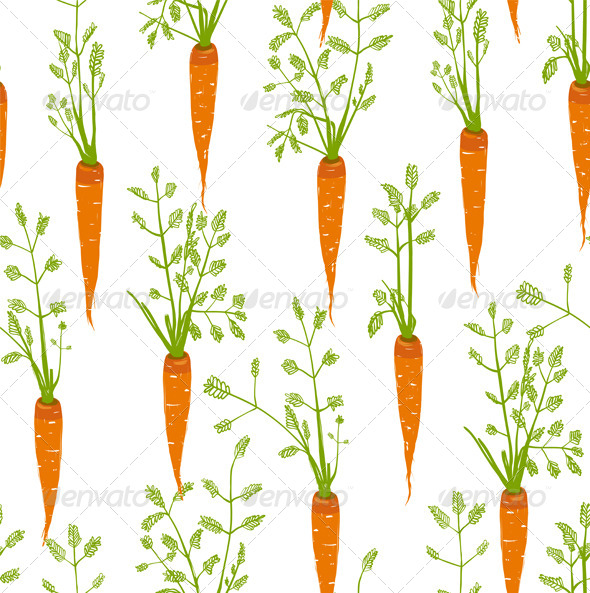 GraphicRiver Carrots Freehand Drawing Seamless Pattern 7584385 GraphicRiver Carrots Freehand Drawing Seamless Pattern 7584385