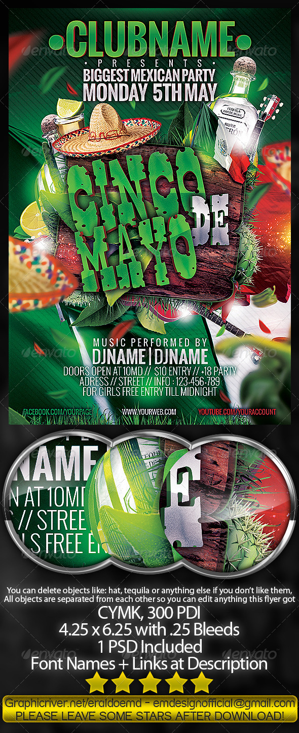GraphicRiver Cinco de Mayo 7585398 GraphicRiver Cinco de Mayo 7585398