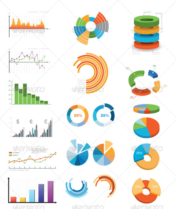 GraphicRiver 20 Charts & Graphs Collection 7588322 GraphicRiver 20 Charts & Graphs Collection 7588322