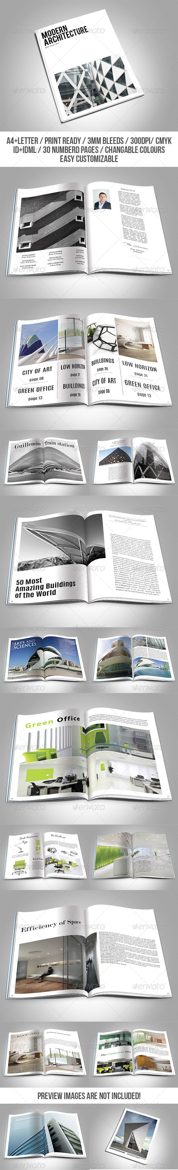 GraphicRiver Modern Architecture Magazine Template 7591348 GraphicRiver Modern Architecture Magazine Template 7591348