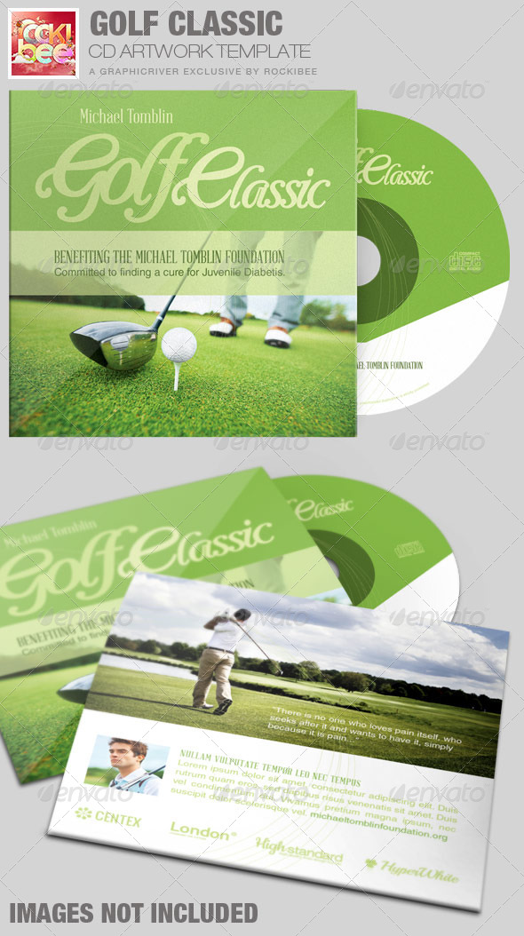 GraphicRiver Golf Classic CD Artwork Template 7594701 GraphicRiver Golf Classic CD Artwork Template 7594701