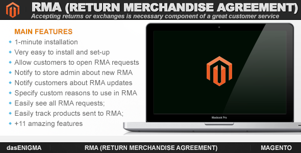 CodeCanyon RMA for Magento 7596618 CodeCanyon RMA for Magento 7596618