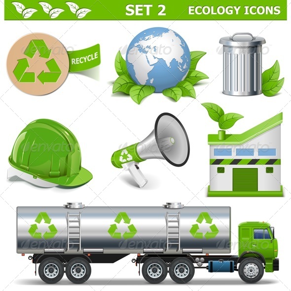 GraphicRiver Vector Ecology Icons Set 2 7599116 GraphicRiver Vector Ecology Icons Set 2 7599116