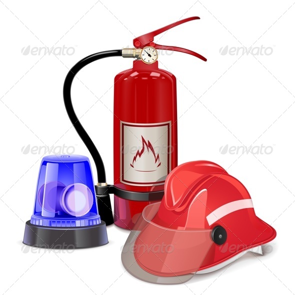 GraphicRiver Vector Fire Prevention Concept 7599169 GraphicRiver Vector Fire Prevention Concept 7599169