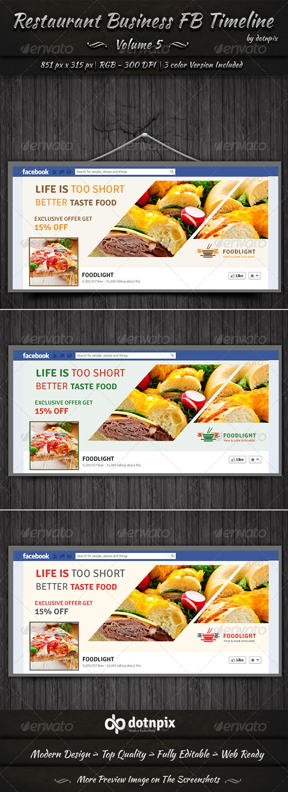 GraphicRiver Restaurant Business FB Timeline Volume 5 7599602 GraphicRiver Restaurant Business FB Timeline Volume 5 7599602
