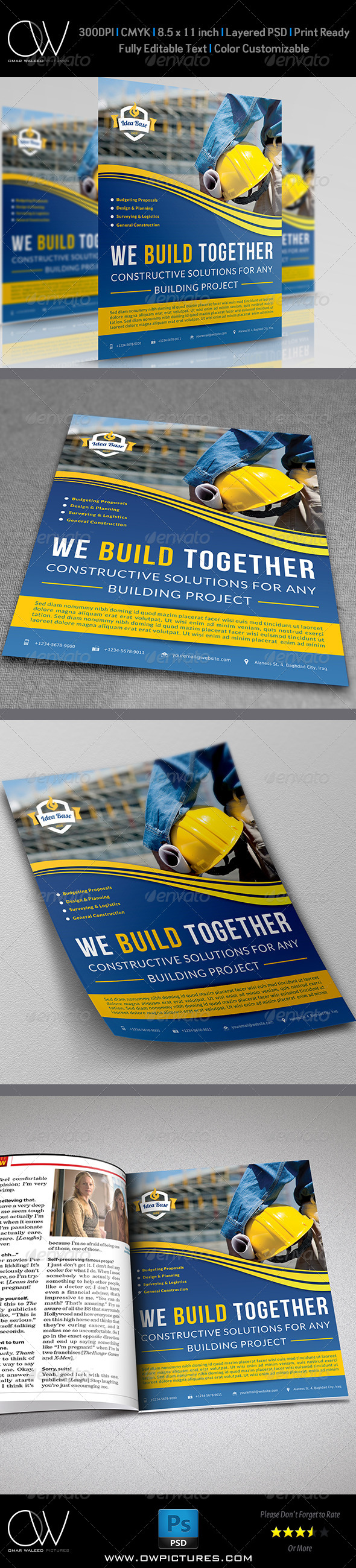 GraphicRiver Construction Business Flyer Template Vol.2 7602389 GraphicRiver Construction Business Flyer Template Vol.2 7602389