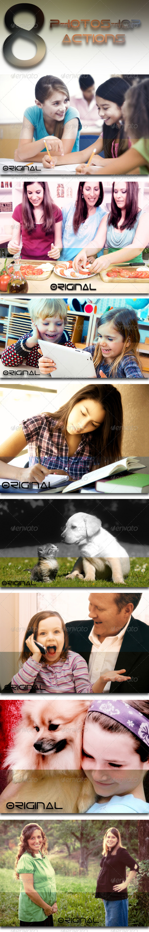 GraphicRiver 8 Photoshop Actions 7602539 GraphicRiver 8 Photoshop Actions 7602539