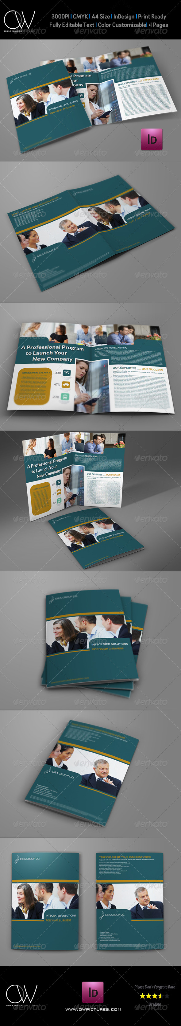 GraphicRiver Company Brochure Bi-Fold Template Vol.26 7606141 GraphicRiver Company Brochure Bi-Fold Template Vol.26 7606141