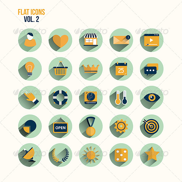 GraphicRiver Modern Flat Icons Collection with Long Shadow 7609731 GraphicRiver Modern Flat Icons Collection with Long Shadow 7609731