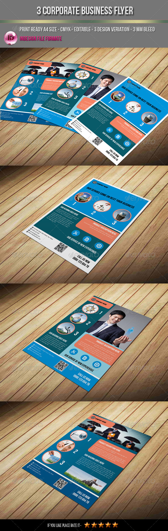 GraphicRiver 3 Corporate Business Flyer 7610934 GraphicRiver 3 Corporate Business Flyer 7610934