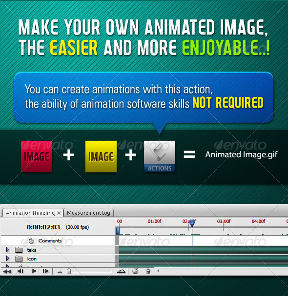 Animated Image Generator - Action - Photo Effects Actions