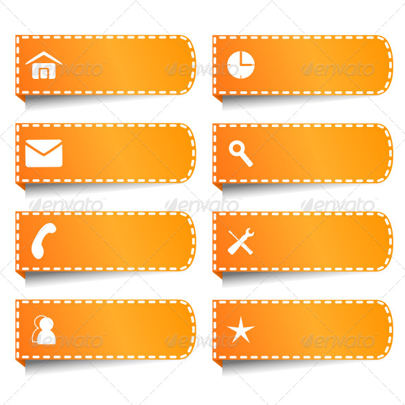 GraphicRiver Labels or Buttons for Internet 7612662 GraphicRiver Labels or Buttons for Internet 7612662