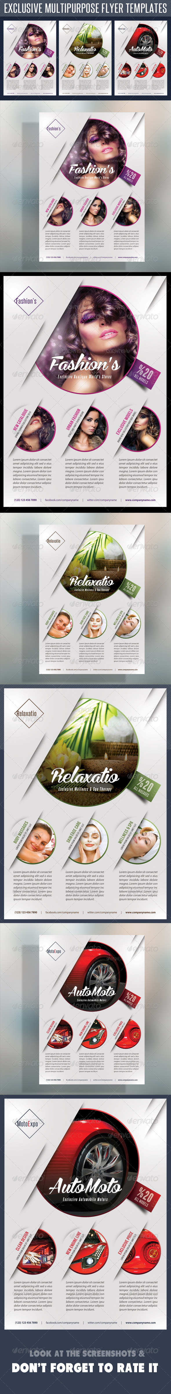 GraphicRiver Multipurpose Product Flyer V02 7613920 GraphicRiver Multipurpose Product Flyer V02 7613920