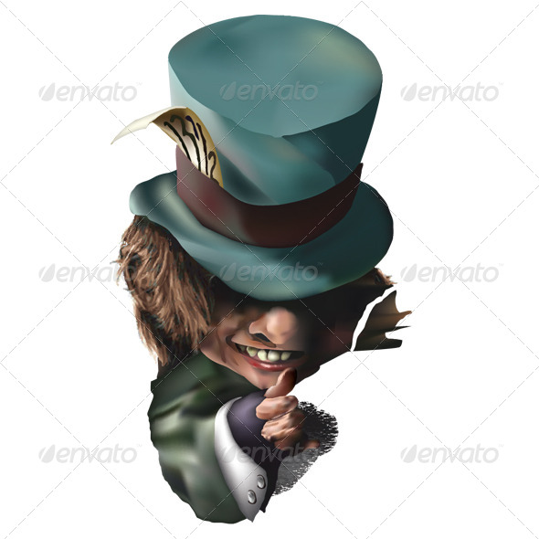 GraphicRiver Mad Hatter 7591859 GraphicRiver Mad Hatter 7591859