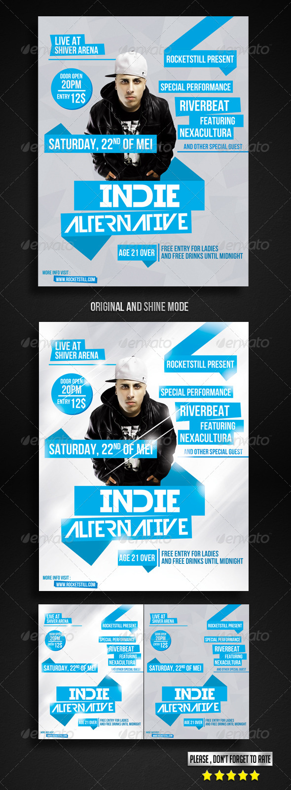 GraphicRiver Cozic Flyer Template 7618489 GraphicRiver Cozic Flyer Template 7618489