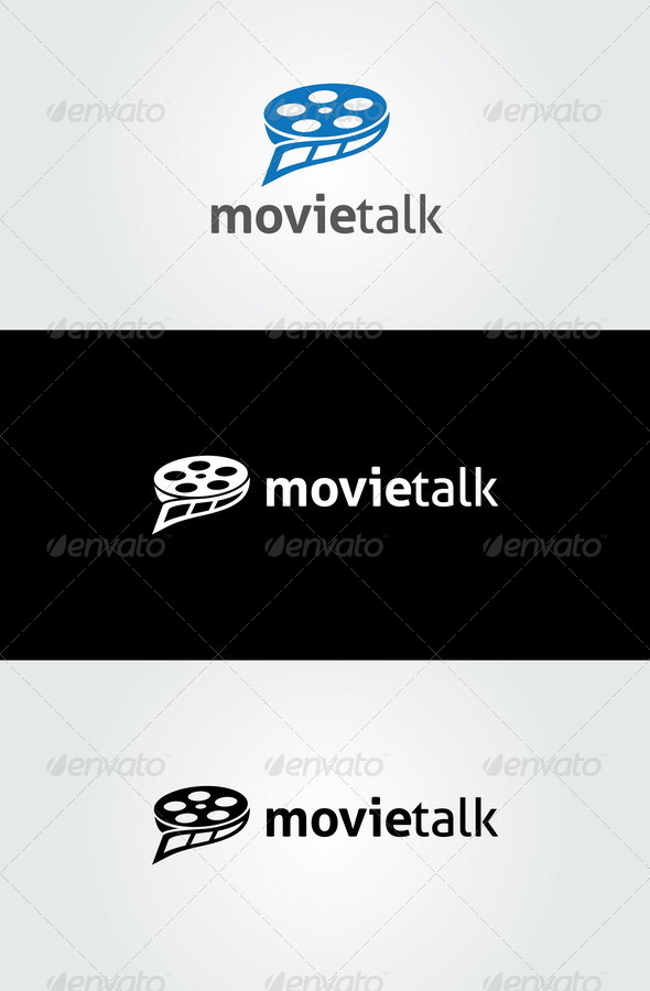 GraphicRiver Movie Talk Logo Template 7619552 GraphicRiver Movie Talk Logo Template 7619552