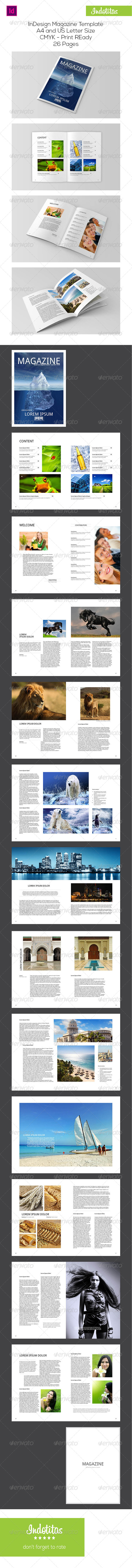 GraphicRiver InDesign Magazine Template 7620192 GraphicRiver InDesign Magazine Template 7620192