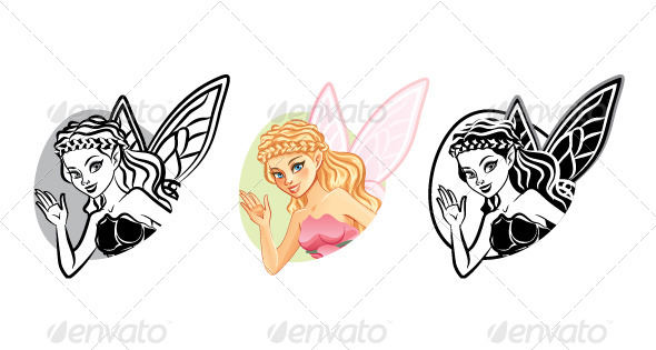 GraphicRiver Fairy Portrait 7622107 GraphicRiver Fairy Portrait 7622107